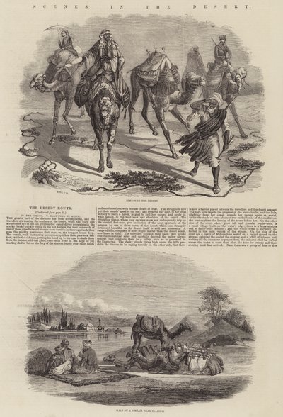 Scènes dans le désert - John Wykeham Archer